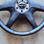 Italvolanti Garson Swarovski Crystal Ring Steering Wheel