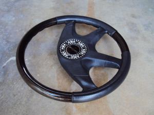 Italvolanti Garson Swarovski Crystal Ring Steering Wheel 